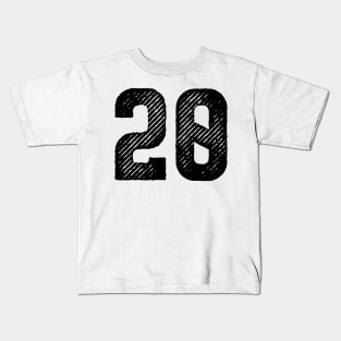 Rough Number 20 Kids T-Shirt